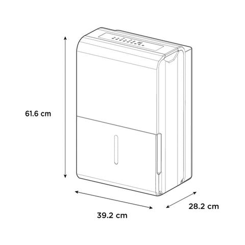 Deshumidificador Midea 50 pintas