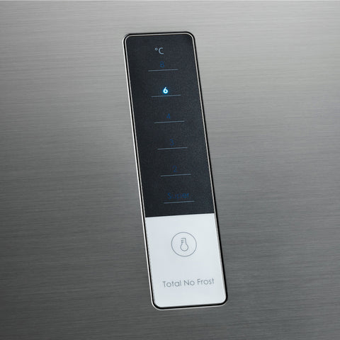 Refrigerador Midea Bottom Mount Bru Steel 11 Píes