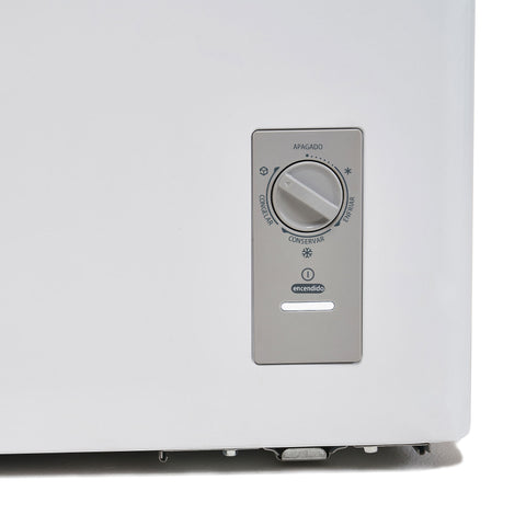 Congelador Refrigerador Midea 5 Pies MDRC205FZM01 Blanco