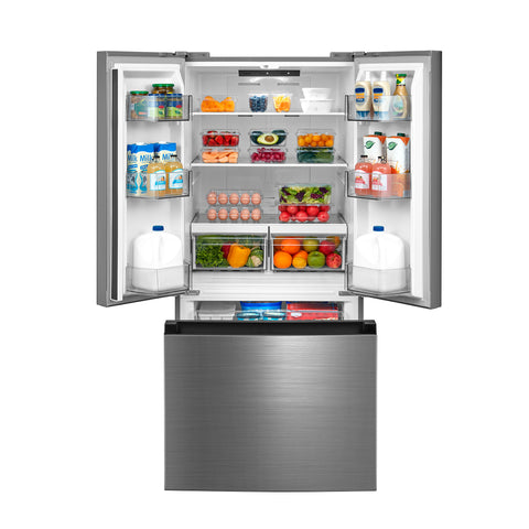 Refrigerador Midea 19 pies FrenchDoor Inox