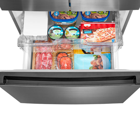 Refrigerador Midea 19 pies FrenchDoor Inox