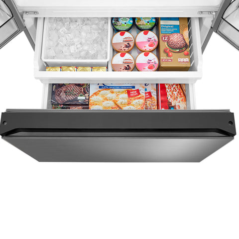 Refrigerador Midea French Door SpaceMaster 23 Pies Negro