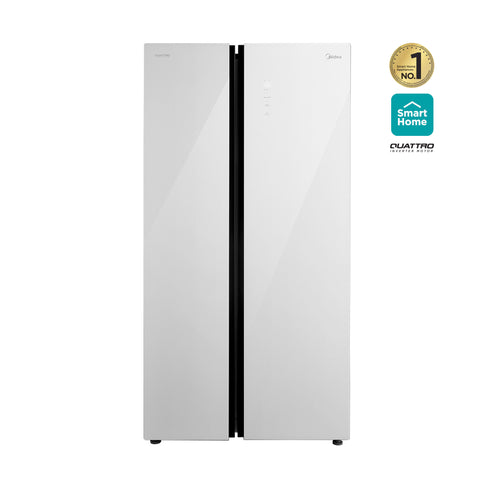 Refrigerador Side By Side Inverter Quattro Glass Door 20 P