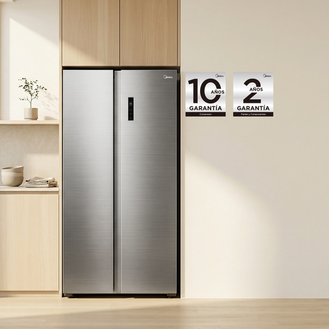 Refrigerador Automático Midea Side By Side inverter  20 P