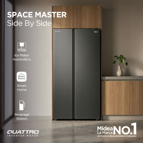 Refrigerador Side by Side Basalt Gray 25 Pies cúbicos