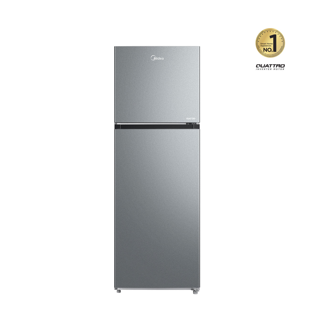 Refrigerador Top Mount 12 pies Midea Inverter Quattro Lake Silver