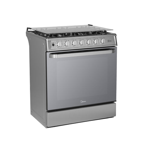 Estufa de Piso Midea 30' Xtreme Chef-Air Acero Inoxidable