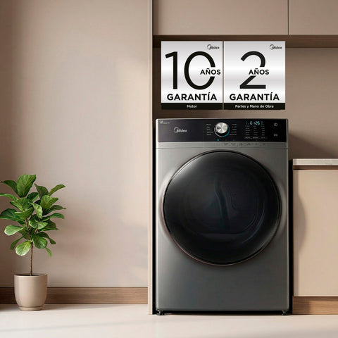 Secadora de Carga Frontal Midea Titan Dry 22Kg Silver
