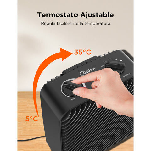 Calefactor + Ventilador Midea Personal Multi Air 9”