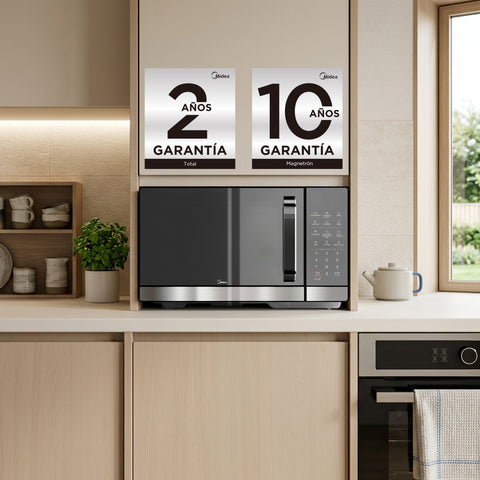 Horno Microondas MIDEA 1.0 Pies Negro