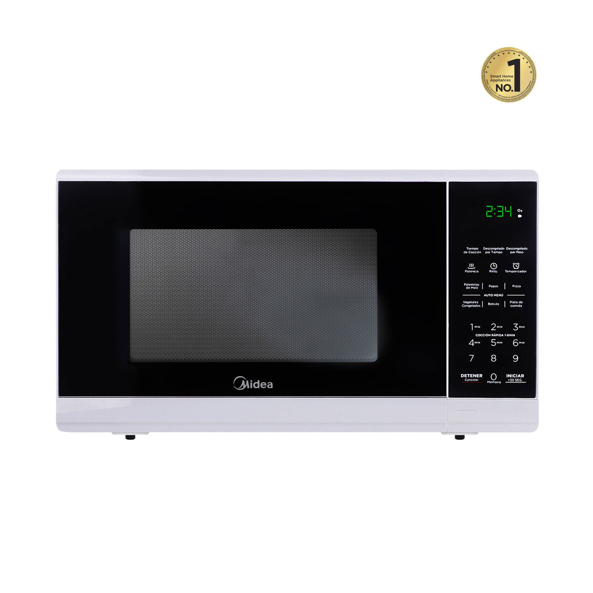Horno de Microondas 0.7 Pies Cúbicos Midea MMDF07S2BW