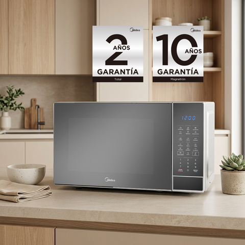 Microondas Midea 1.4 Pies Dark Silver
