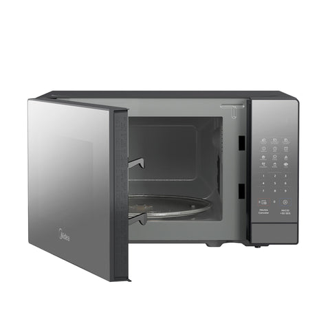 Horno Microondas Midea 0.7 pies Negro Espejo