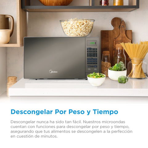 Horno Midea  Microondas De 0.7 Pies Cúbicos MMDR07S2MG