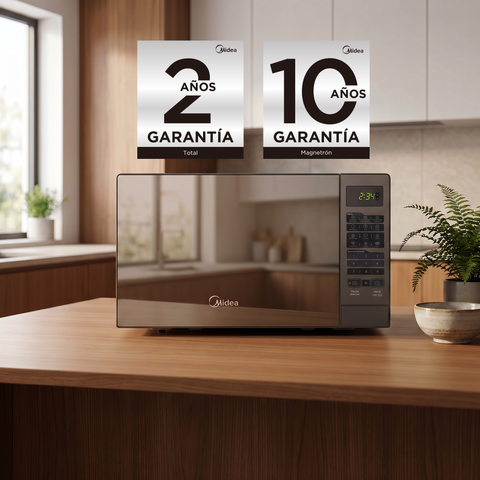 Horno Midea  Microondas De 0.7 Pies Cúbicos MMDR07S2MG