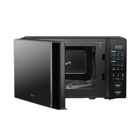 Microondas .7 MIDEA MMDT07S2MB 0.7 Pies Negro