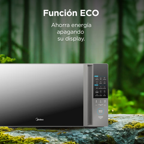 Horno de microondas Midea 1.1 pies cúbicos (30L) TASTEXPRESS Gris