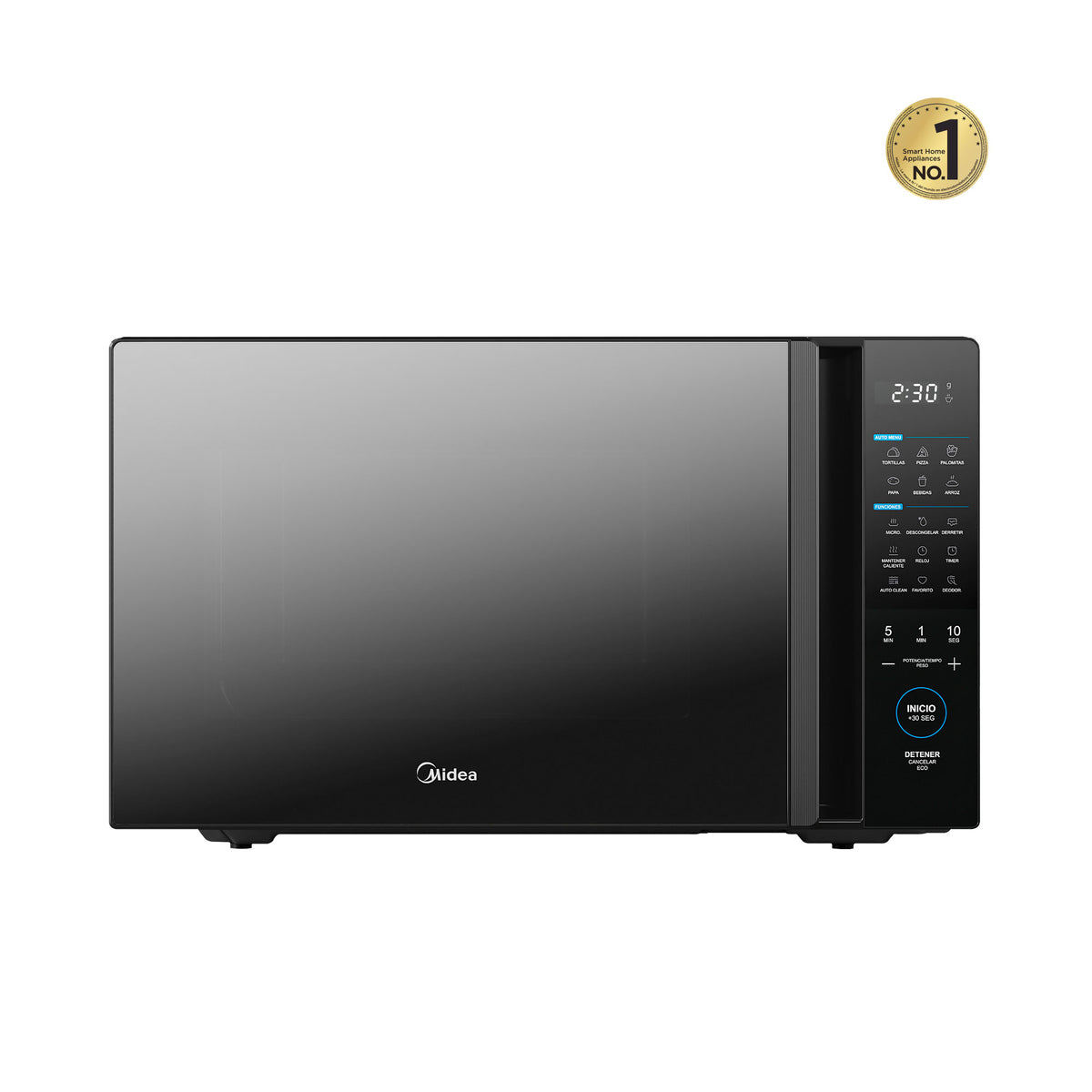 Horno de Microondas Midea 1.4 pies Negro