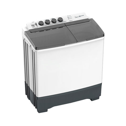Lavadora Semiautomática Midea Dos Tinas 13Kg Twin Force Pulsator Blanca Midea MT100W130/W-MX