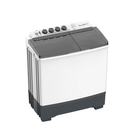 Lavadora Semiautomática Midea Dos Tinas 15Kg Twin Force Pulsator Blanca Midea MT100W150/W-MX