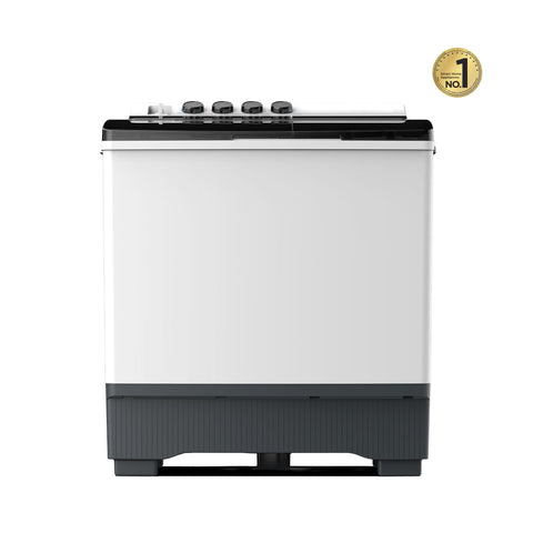 Lavadora Semiautomática Dos Tinas 19Kg Pulsator Blanca