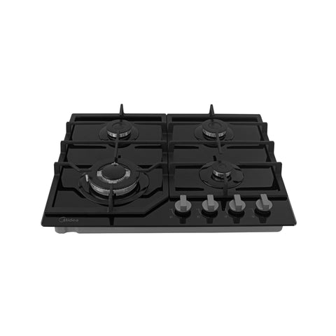 Parrilla Empotrable a Gas 24 Midea Cristal Templado