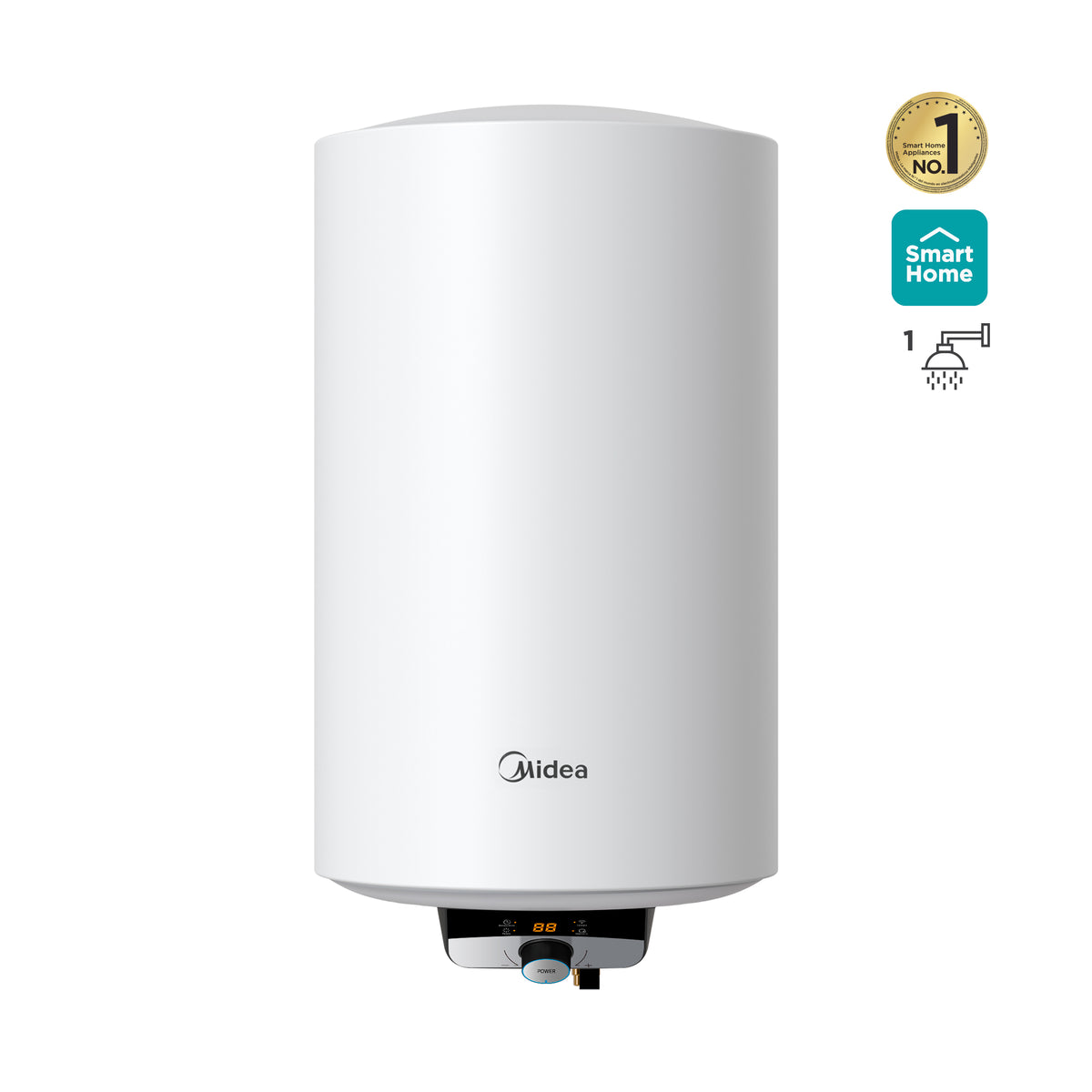 Calentador de Agua Midea Deposito Electrico, 35L
