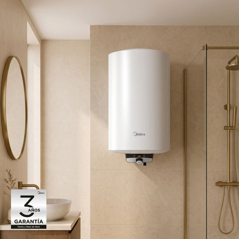 Calentador de Agua Midea Deposito Electrico, 35L