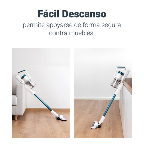 Aspiradora inalámbrica EUREKA RapidClean Pro 2 en 1 Blanco