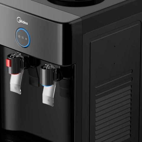 Despachador De Agua Midea Carga Superior Con Compresor Negro