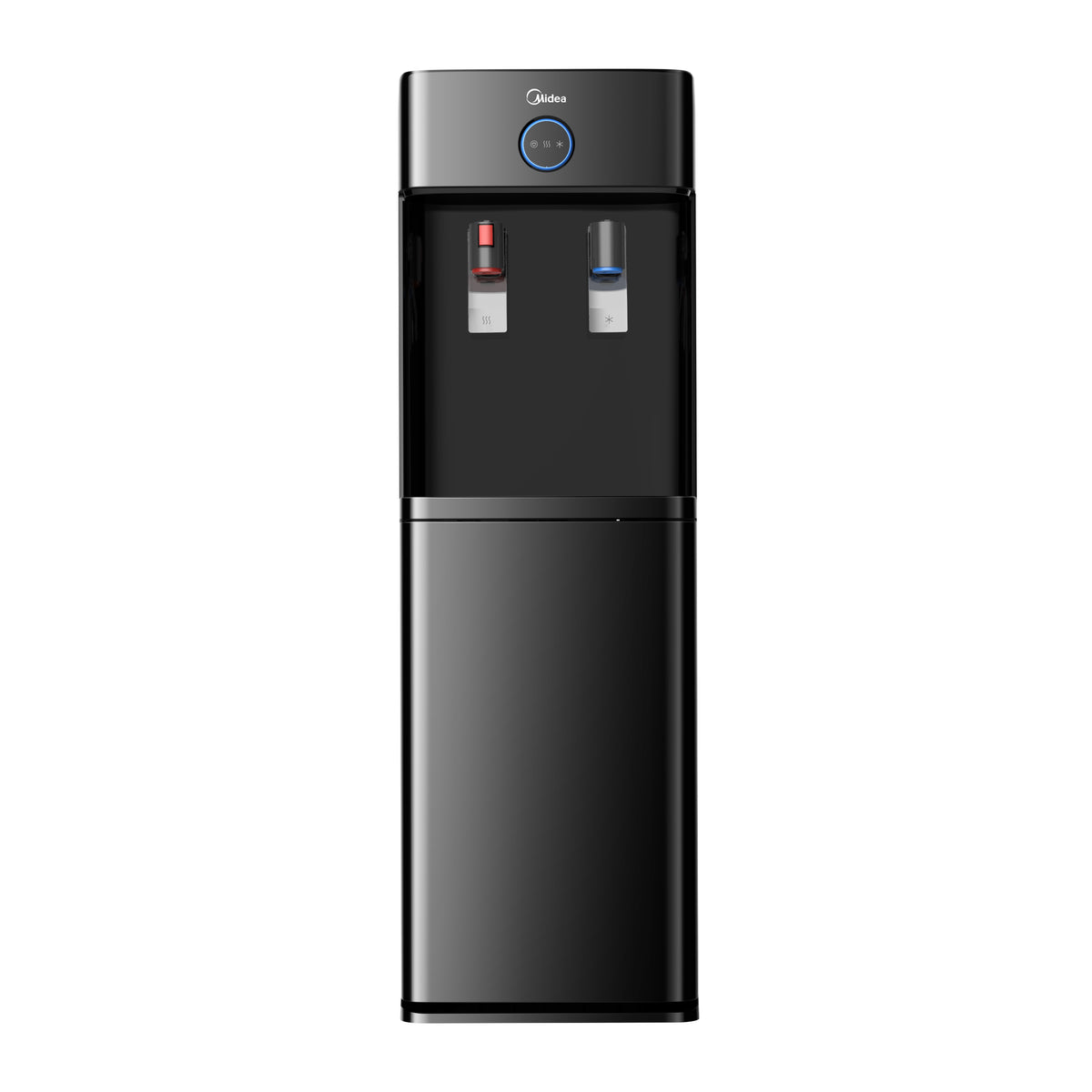 Despachador De Agua Midea Carga Superior Con Compresor Negro